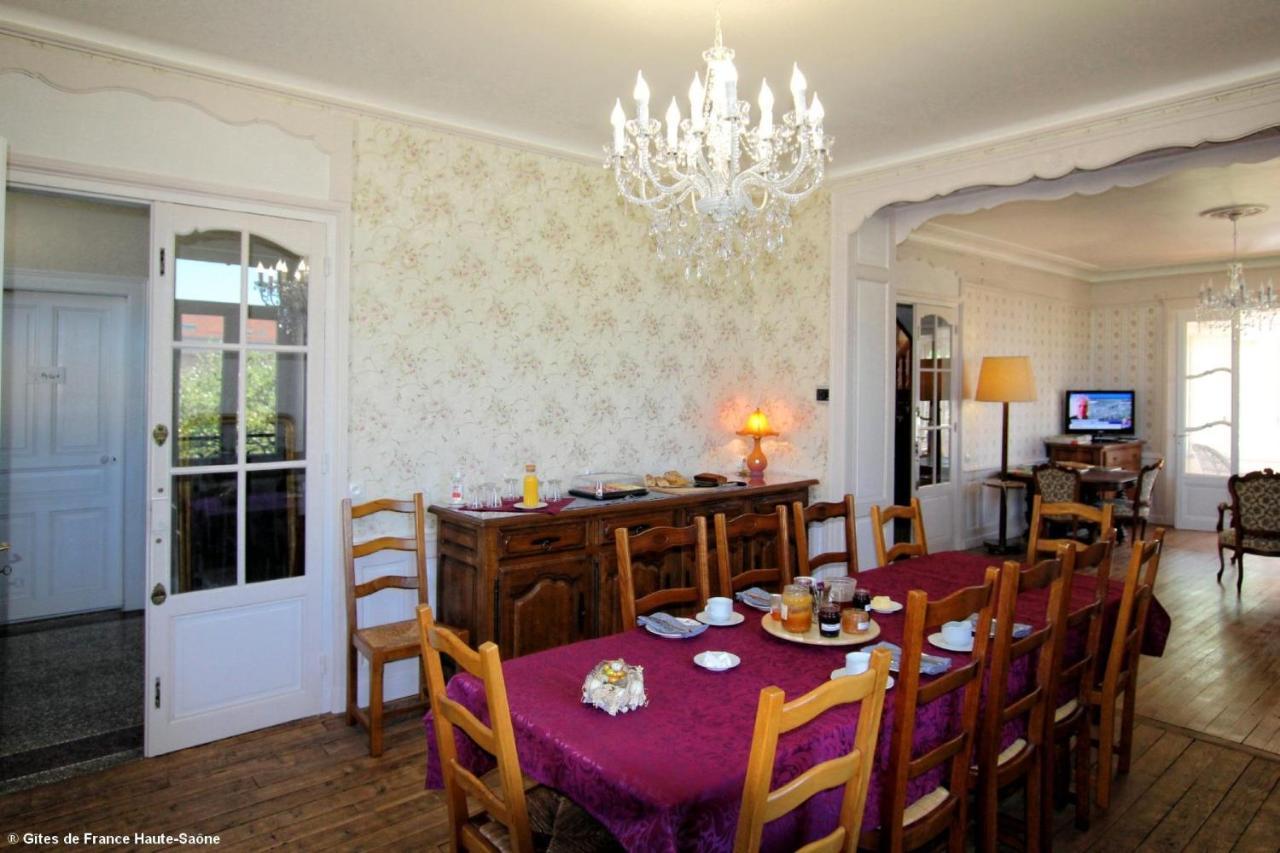 Bed and Breakfast Au Fil Du Temps Fougerolles-Saint-Valbert Exterior foto